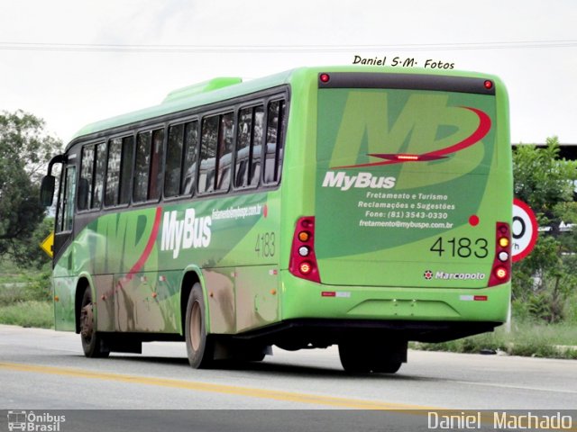 MyBus 4183 na cidade de Vitória da Conquista, Bahia, Brasil, por Daniel  Machado. Número da foto: #2288427.
