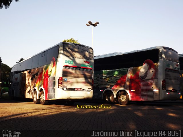 Eucatur - Empresa União Cascavel de Transportes e Turismo 4433 na cidade de São Paulo, São Paulo, Brasil, por Jerônimo Diniz. Número da foto: #2288043.