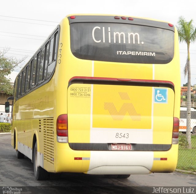 Viação Itapemirim 8543 na cidade de Vitória, Espírito Santo, Brasil, por J.  Luiz. Número da foto: #2287871.