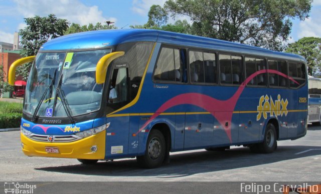 Rápido Expresso Fênix Viação 23025 na cidade de Bragança Paulista, São Paulo, Brasil, por Matheus Silva. Número da foto: #2286893.