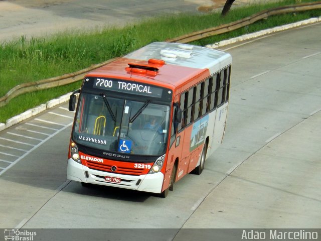 Transvia Transporte Coletivo 32219 na cidade de Belo Horizonte, Minas Gerais, Brasil, por Adão Raimundo Marcelino. ID da foto: 2288622.