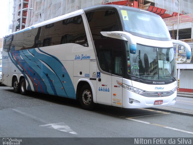 Malitur Turismo 6500 na cidade de Curitiba, Paraná, Brasil, por Nilton Félix da Silva. Número da foto: #2289061.