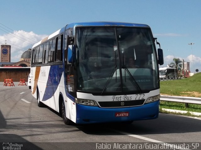 Fret Bus 772 na cidade de Aparecida, São Paulo, Brasil, por Fabio Alcantara. Número da foto: #2287181.