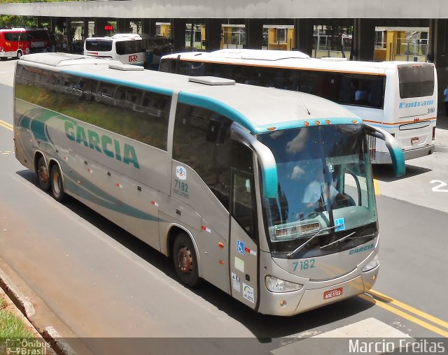 Viação Garcia 7182 na cidade de Ribeirão Preto, São Paulo, Brasil, por Marcio Freitas. Número da foto: #2288149.