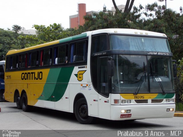 Empresa Gontijo de Transportes 11075 na cidade de São Paulo, São Paulo, Brasil, por Cristiano Soares da Silva. ID da foto: 2288296.