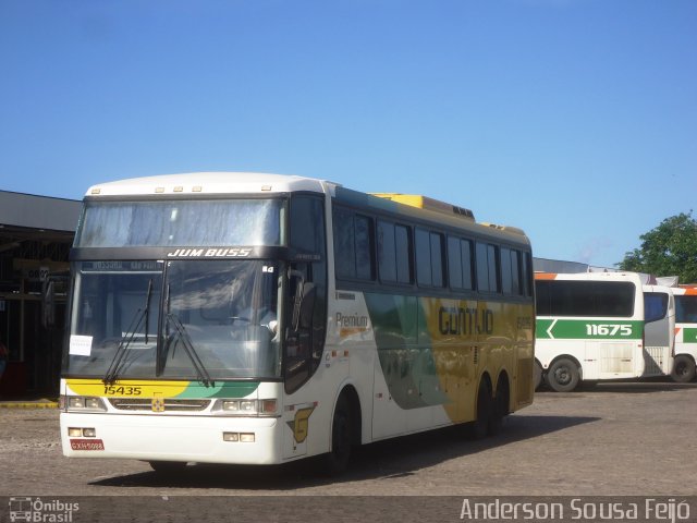 Empresa Gontijo de Transportes 15435 na cidade de Campos dos Goytacazes, Rio de Janeiro, Brasil, por Anderson Sousa Feijó. ID da foto: 2287656.