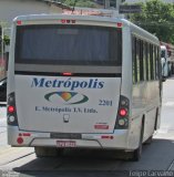 Expresso Metrópolis Transportes e Viagens 2201 na cidade de Bragança Paulista, São Paulo, Brasil, por Matheus Silva. Número da foto: #2286900.