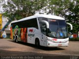 Eucatur - Empresa União Cascavel de Transportes e Turismo 4747 na cidade de Ji-Paraná, Rondônia, Brasil, por Claudio Aparecido de Deus Sobral. ID da foto: :id.