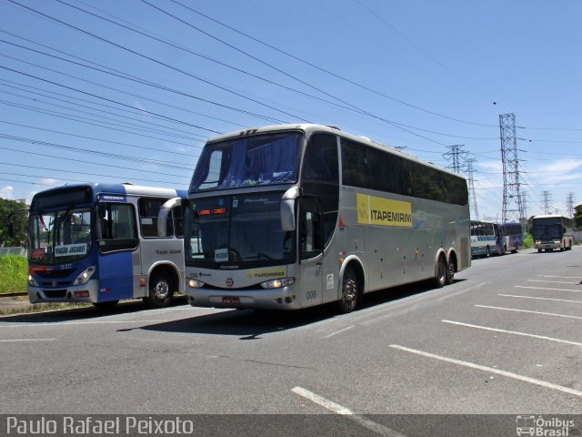 Viação Itapemirim 008 na cidade de São José dos Campos, São Paulo, Brasil, por Paulo Rafael Peixoto. ID da foto: 2289972.