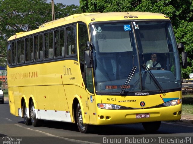 Viação Itapemirim 8001 na cidade de Teresina, Piauí, Brasil, por Bruno  Roberto. ID da foto: 2290148.