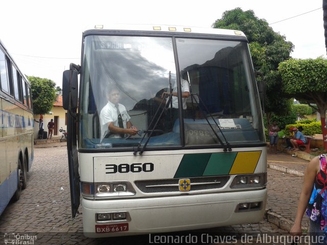 Empresa Gontijo de Transportes 3860 na cidade de Riacho de Santana, Bahia, Brasil, por Leonardo Chaves de Albuquerque. Número da foto: #2289068.