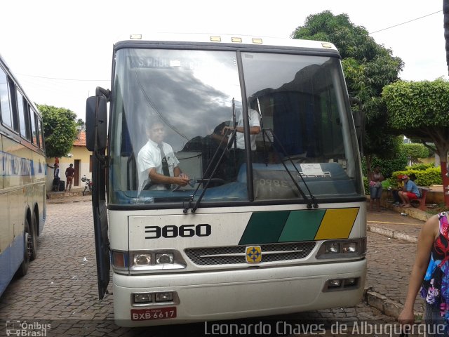 Empresa Gontijo de Transportes 3860 na cidade de Riacho de Santana, Bahia, Brasil, por Leonardo Chaves de Albuquerque. ID da foto: 2289068.