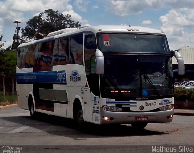 Auto Viação Bragança 6003 na cidade de Bragança Paulista, São Paulo, Brasil, por Matheus Silva. Número da foto: #2289764.