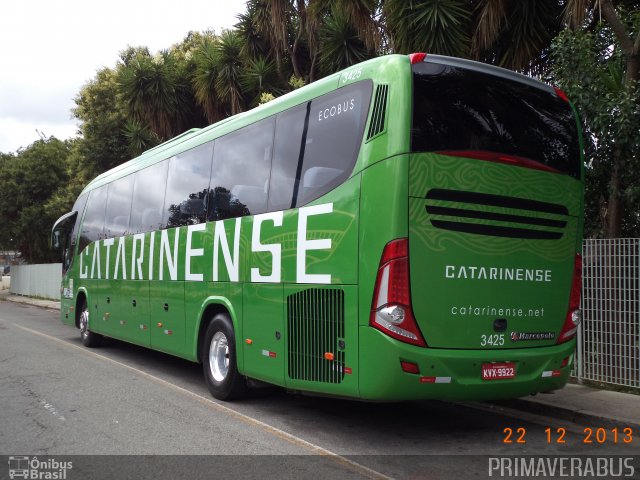 Auto Viação Catarinense 3425 na cidade de Curitiba, Paraná, Brasil, por Alexandre Rodrigo. Número da foto: #2289632.