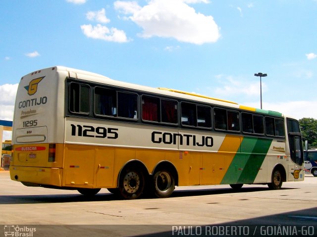 Empresa Gontijo de Transportes 11295 na cidade de Goiânia, Goiás, Brasil, por Paulo Roberto de Morais Amorim. Número da foto: #2289527.