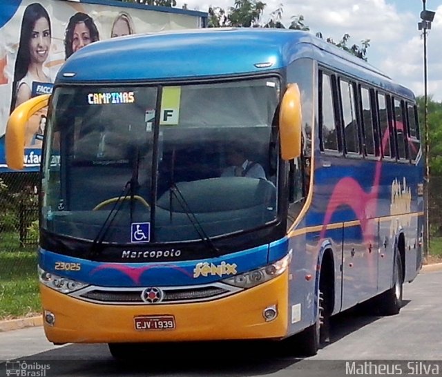Rápido Expresso Fênix Viação 23025 na cidade de Bragança Paulista, São Paulo, Brasil, por Matheus Silva. Número da foto: #2289763.