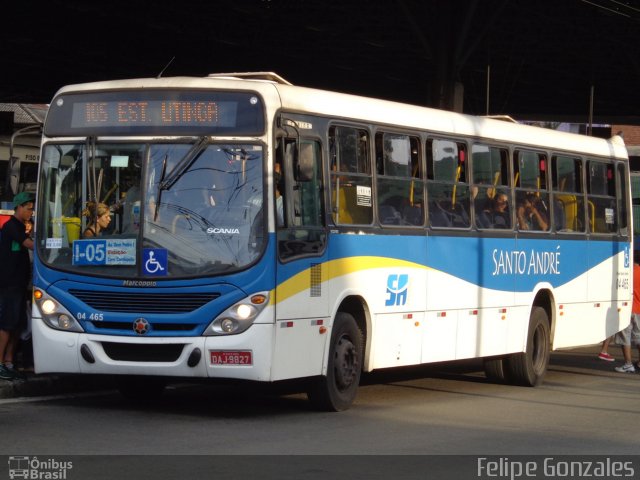 ETURSA - Emp. de Transp. Urbano e Rodoviário de Santo André 04 465 na cidade de Santo André, São Paulo, Brasil, por Felipe Gonzales. ID da foto: 2291262.