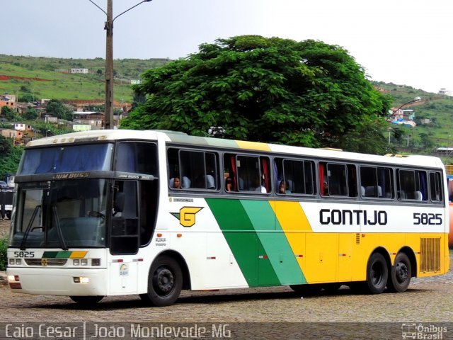 Empresa Gontijo de Transportes 5825 na cidade de João Monlevade, Minas Gerais, Brasil, por Caio César de Freitas Lopes. ID da foto: 2292199.