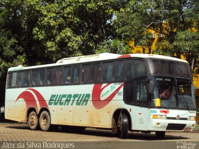Eucatur - Empresa União Cascavel de Transportes e Turismo 3263 na cidade de Ji-Paraná, Rondônia, Brasil, por Alex da Silva Rodrigues. Número da foto: #2293082.