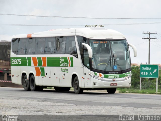 Cia. São Geraldo de Viação 21375 na cidade de Vitória da Conquista, Bahia, Brasil, por Daniel  Machado. Número da foto: #2291947.