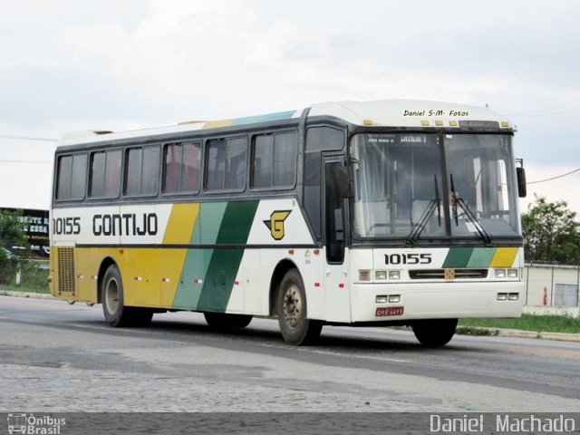 Empresa Gontijo de Transportes 10155 na cidade de Vitória da Conquista, Bahia, Brasil, por Daniel  Machado. ID da foto: 2292423.