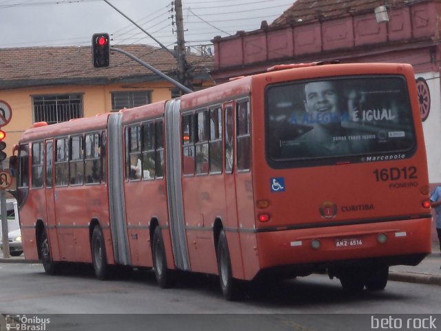 Viação Tamandaré 16D12 na cidade de Curitiba, Paraná, Brasil, por Alberto Selinke. Número da foto: #2292479.
