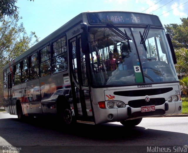 Nossa Senhora de Fátima Auto Ônibus 391 na cidade de Bragança Paulista, São Paulo, Brasil, por Matheus Silva. Número da foto: #2291728.