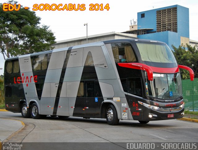 Levare Transportes 2038 na cidade de São Paulo, São Paulo, Brasil, por EDUARDO - SOROCABUS. ID da foto: 2291859.