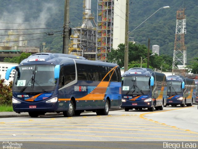 Breda Transportes e Serviços 1287 na cidade de Cubatão, São Paulo, Brasil, por Diego Leão. Número da foto: #2292214.