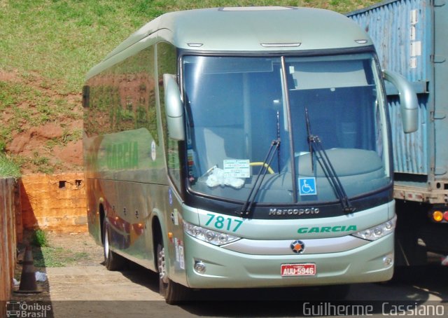 Viação Garcia 7817 na cidade de Bauru, São Paulo, Brasil, por Guilherme  Cassiano. ID da foto: 2291593.