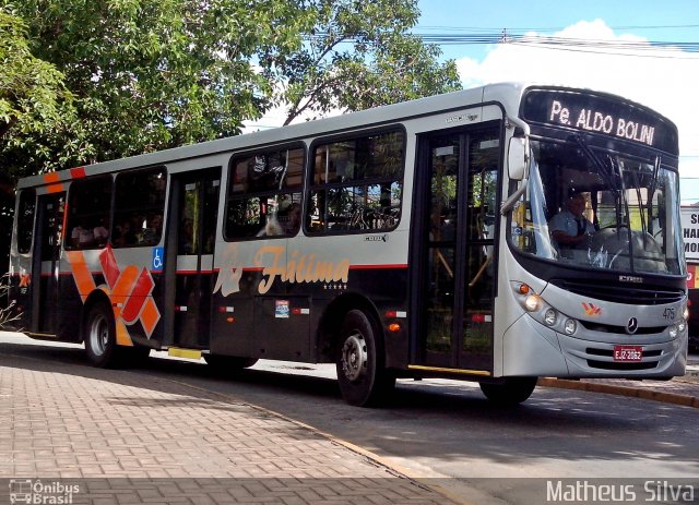 Nossa Senhora de Fátima Auto Ônibus 475 na cidade de Bragança Paulista, São Paulo, Brasil, por Matheus Silva. Número da foto: #2291715.