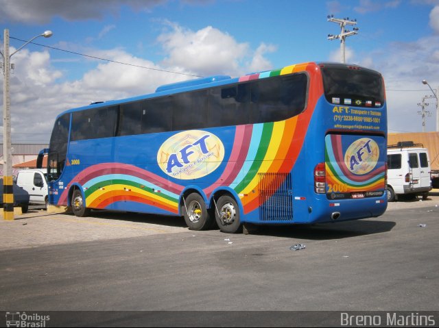 AFT Transportes e Turismo 2008 na cidade de Santa Cruz do Capibaribe, Pernambuco, Brasil, por Breno Martins. ID da foto: 2292066.