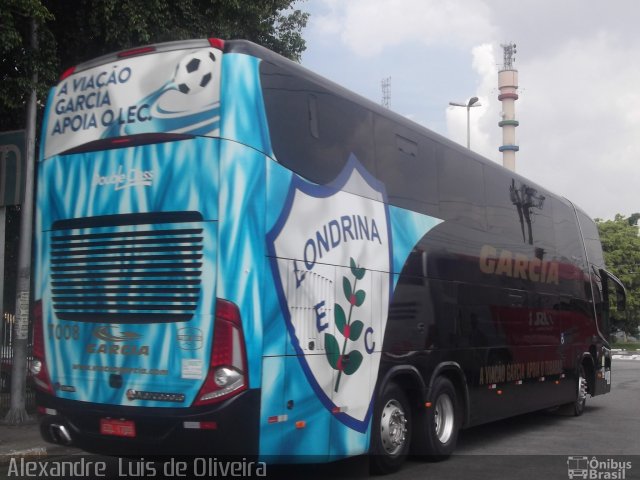 Viação Garcia 7008 na cidade de São Paulo, São Paulo, Brasil, por Alexandre  Luis de Oliveira. Número da foto: #2292614.