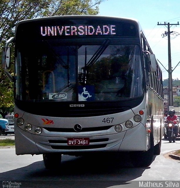 Nossa Senhora de Fátima Auto Ônibus 467 na cidade de Bragança Paulista, São Paulo, Brasil, por Matheus Silva. Número da foto: #2291730.