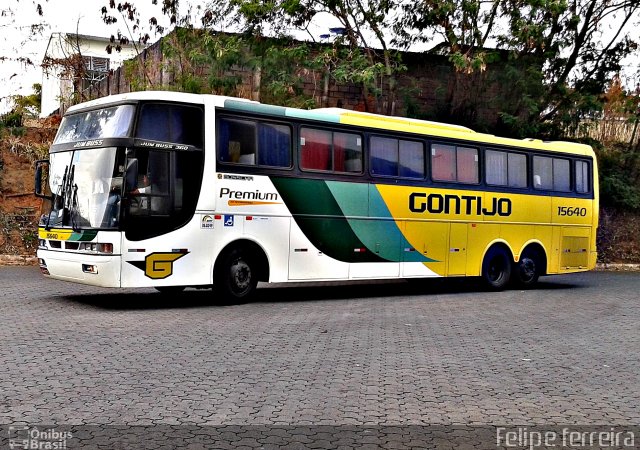 Empresa Gontijo de Transportes 15640 na cidade de Campo Belo, Minas Gerais, Brasil, por Felipe da Silva Ferreira. Número da foto: #2810163.
