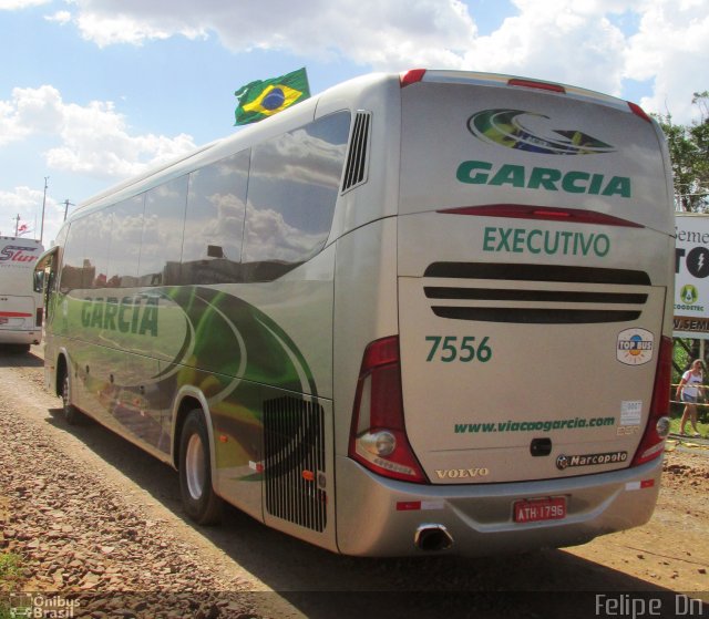 Viação Garcia 7556 na cidade de Cascavel, Paraná, Brasil, por Felipe  Dn. Número da foto: #2811442.