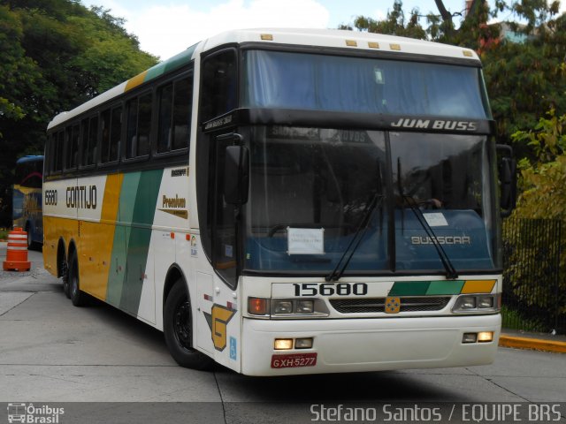 Empresa Gontijo de Transportes 15680 na cidade de São Paulo, São Paulo, Brasil, por Stefano  Rodrigues dos Santos. ID da foto: 2809838.