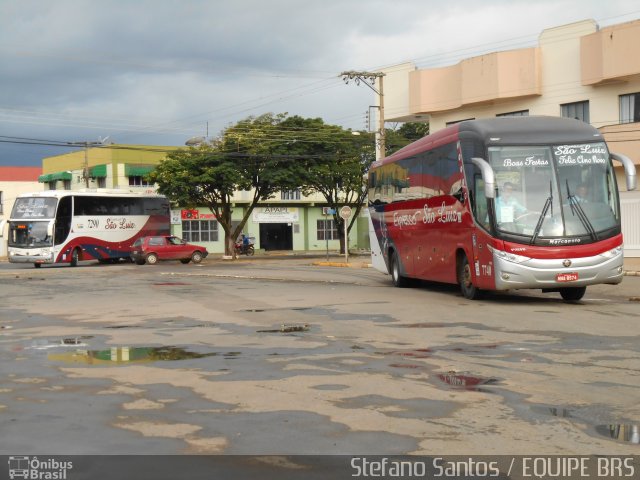 Expresso São Luiz 7740 na cidade de Primavera do Leste, Mato Grosso, Brasil, por Stefano  Rodrigues dos Santos. Número da foto: #2809800.