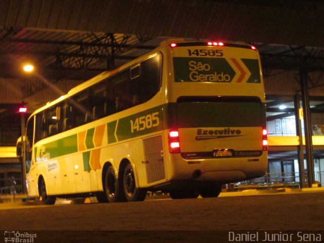 Cia. São Geraldo de Viação 14585 na cidade de Itabirito, Minas Gerais, Brasil, por Daniel Junior Sena. Número da foto: #2811111.