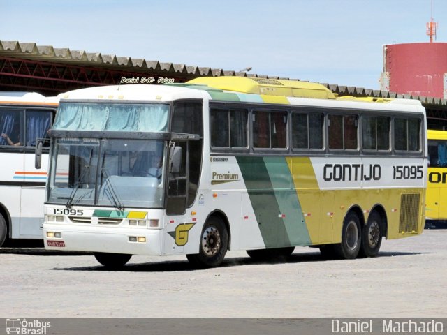 Empresa Gontijo de Transportes 15095 na cidade de Vitória da Conquista, Bahia, Brasil, por Daniel  Machado. ID da foto: 2829525.