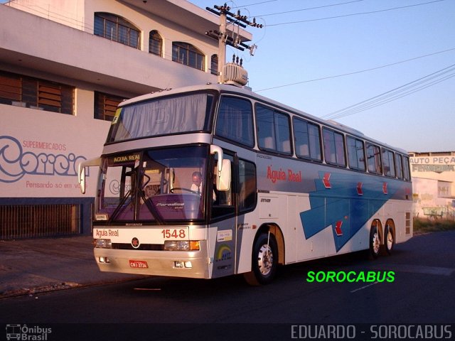 Transportadora Águia Real 1548 na cidade de Sorocaba, São Paulo, Brasil, por EDUARDO - SOROCABUS. ID da foto: 2830156.
