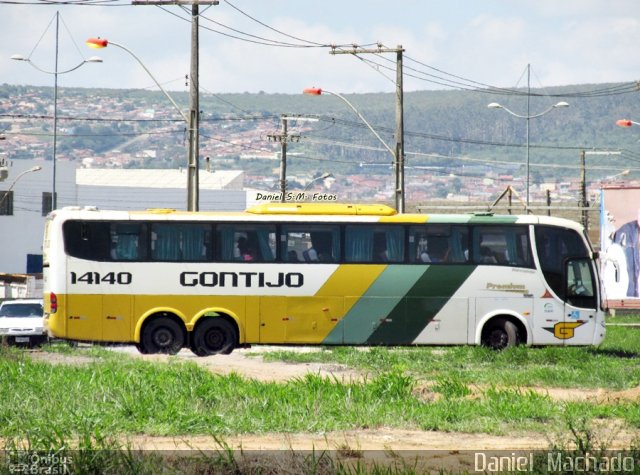Empresa Gontijo de Transportes 14140 na cidade de Vitória da Conquista, Bahia, Brasil, por Daniel  Machado. Número da foto: #2829517.