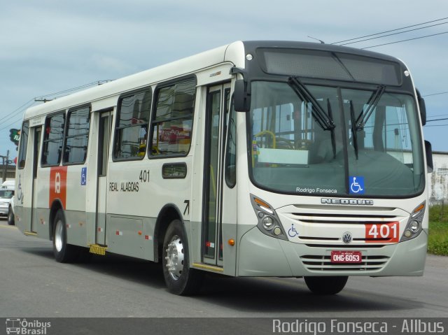 Real Alagoas de Viação 401 na cidade de Maceió, Alagoas, Brasil, por Rodrigo Fonseca. Número da foto: #2830609.