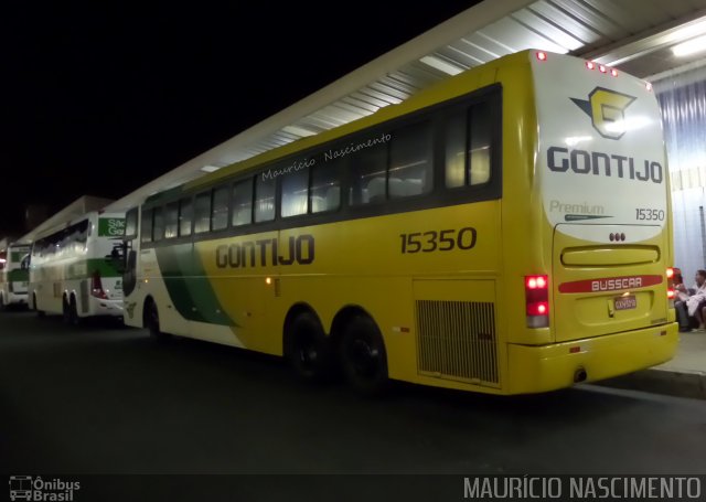 Empresa Gontijo de Transportes 15350 na cidade de Belo Horizonte, Minas Gerais, Brasil, por Maurício Nascimento. ID da foto: 2830267.