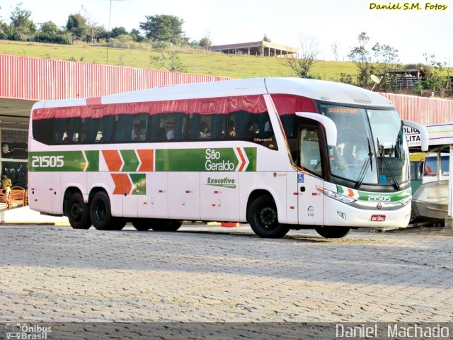 Cia. São Geraldo de Viação 21505 na cidade de João Monlevade, Minas Gerais, Brasil, por Daniel  Machado. Número da foto: #2829498.