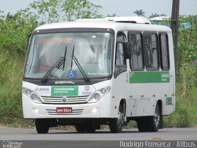 Sistema Complementar de Alagoas 9524 na cidade de Maceió, Alagoas, Brasil, por Rodrigo Fonseca. Número da foto: #2830581.
