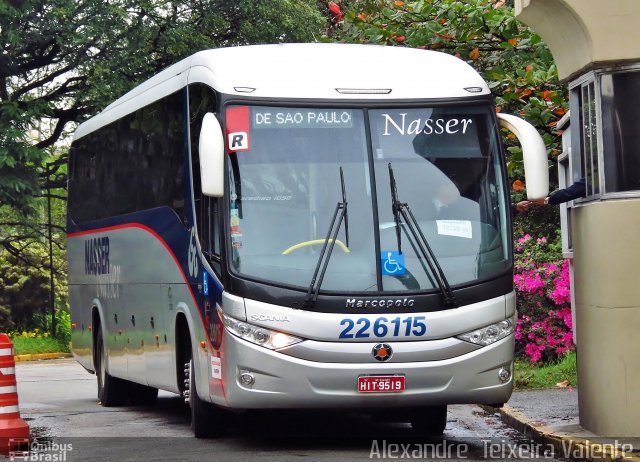 Viação Nasser 226115 na cidade de São Paulo, São Paulo, Brasil, por Alexandre  Teixeira Valente. ID da foto: 2830214.