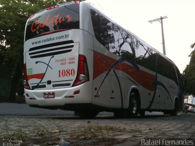 Cadatur Transportes e Turismo 1080 na cidade de São Paulo, São Paulo, Brasil, por Rafael Fernandes. Número da foto: #2829233.