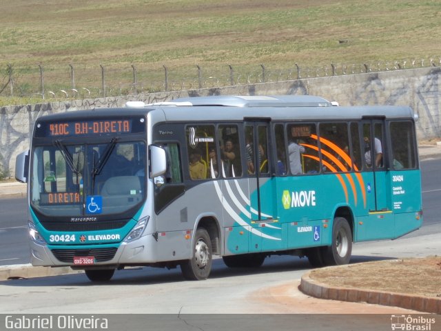 Expresso Luziense > Territorial Com. Part. e Empreendimentos 30424 na cidade de Belo Horizonte, Minas Gerais, Brasil, por Gabriel Oliveira. Número da foto: #2831935.
