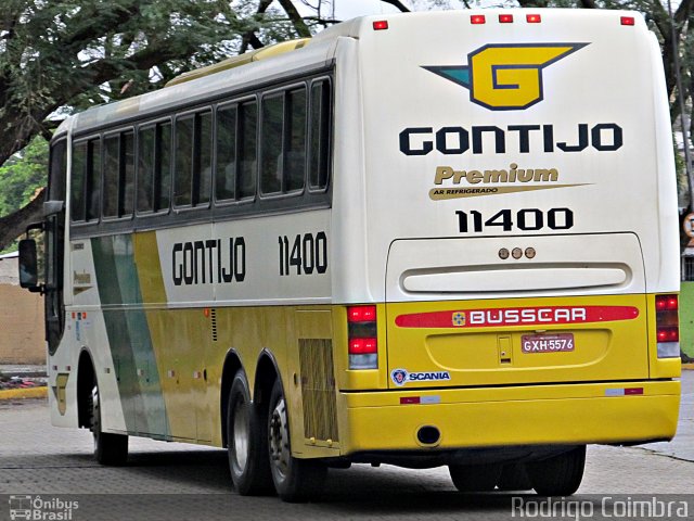 Empresa Gontijo de Transportes 11400 na cidade de São Paulo, São Paulo, Brasil, por Rodrigo Coimbra. ID da foto: 2831993.